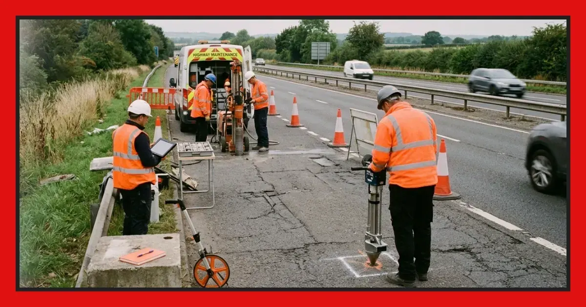 Commissioning a carriageway structural assessment